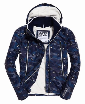 Superdry All Over Print Arctic SD-Windcheater Női Kabát Sötétkék/Leopárd/Camo | AOQCD2738